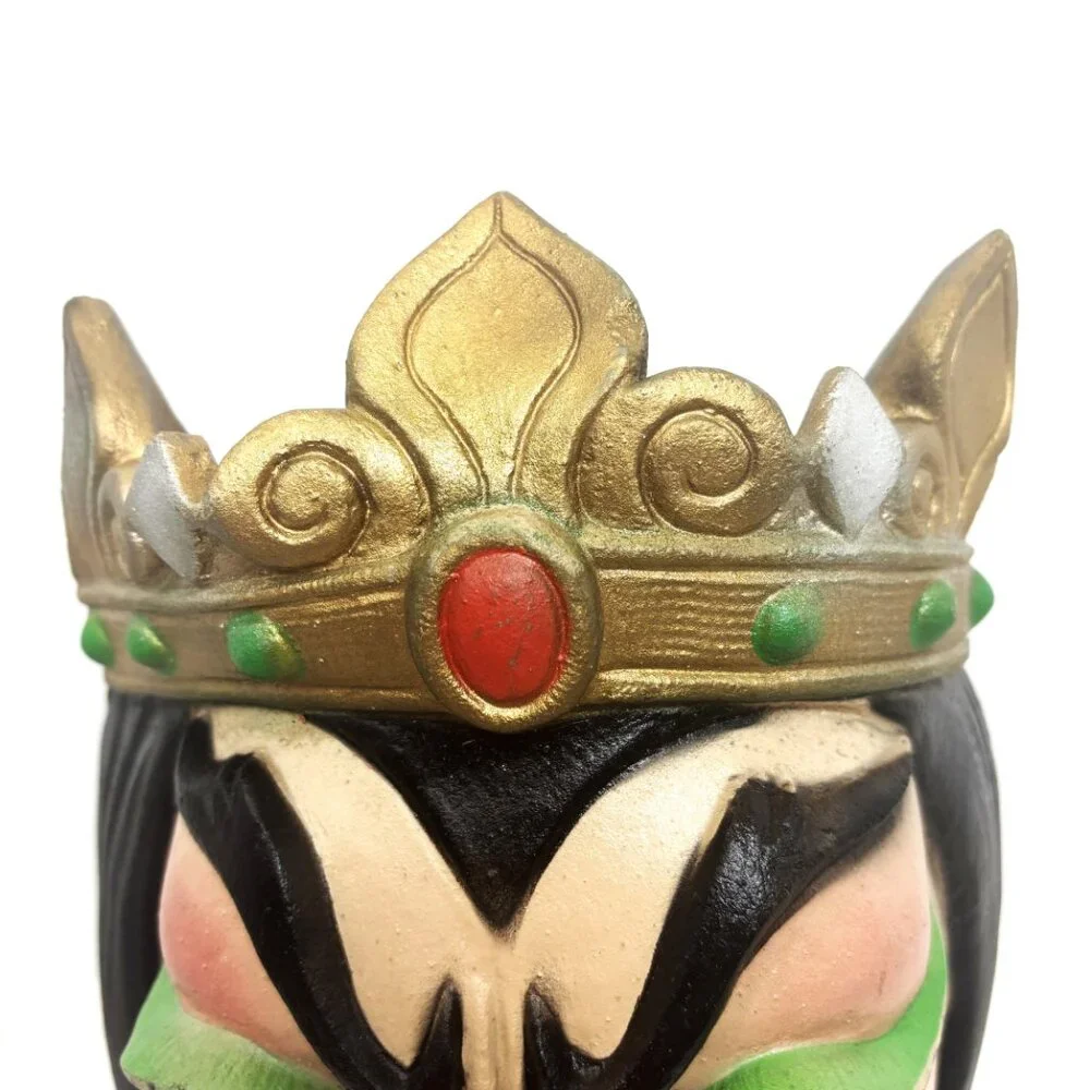 Rare Cesar’ Snow White Evil Queen ’81 Vinyl Mask Vintage Collectible